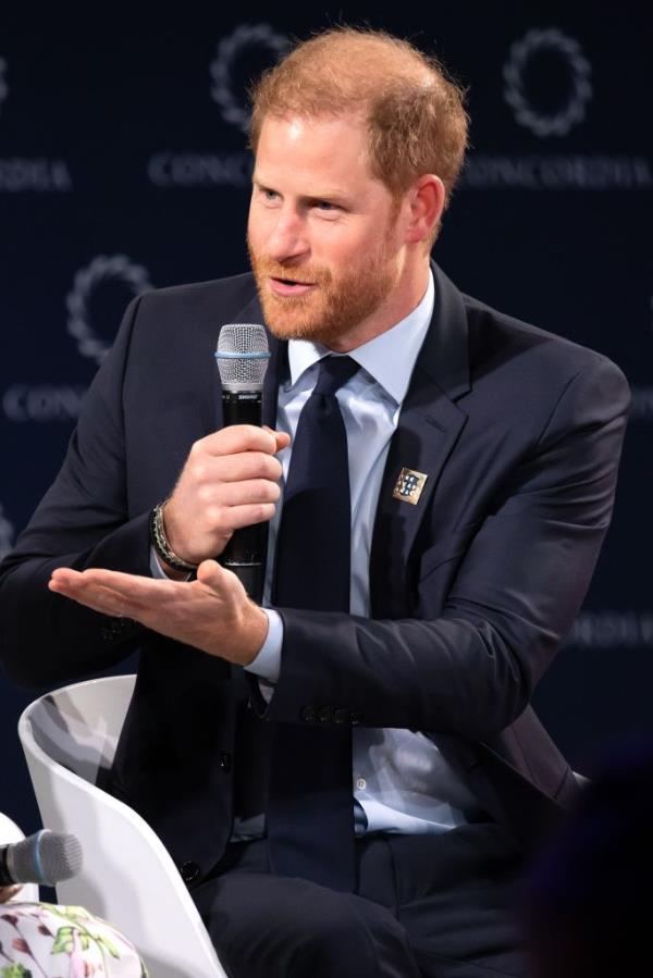 Prince Harry during his trip to New York on Sept. 23