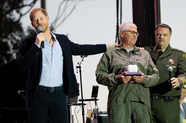 Prince Harry at the One805Live Fall Co<em></em>ncert in California on Sept. 20