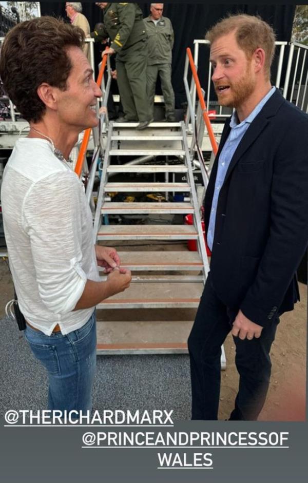 Richard Marx, Prince Harry