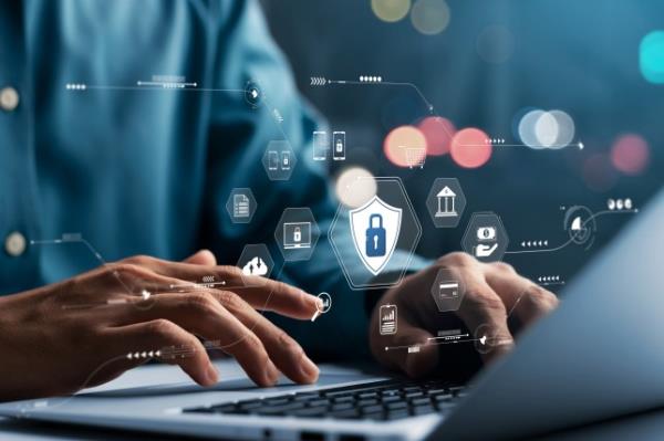 Cyber security graphic