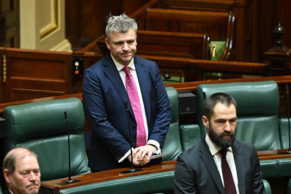 Cheeseman’s return to parliament did not include co<em></em>nversations with the press pack.