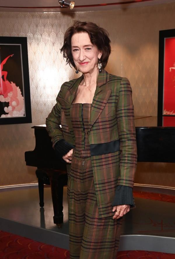 Haydn Gwynne smiling. 