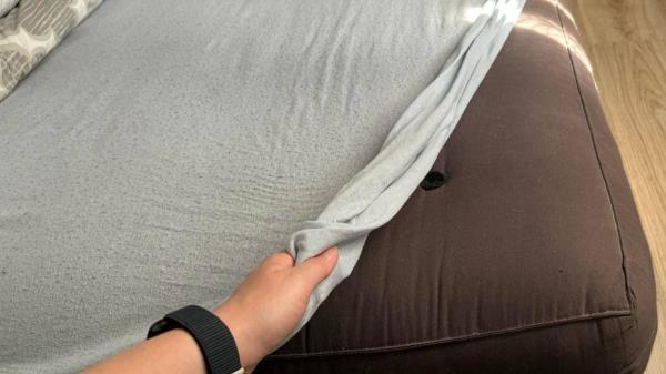 They hang out in the bed and sheets. This 