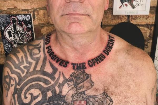 Former CFMEU Victorian secretary John Setka has inked up.