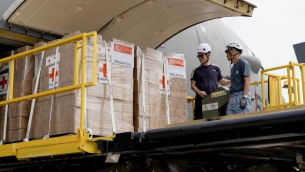 Blankets, medical supplies, water filters: RSAF aircraft deployed with urgent aid for civilians in Gaza