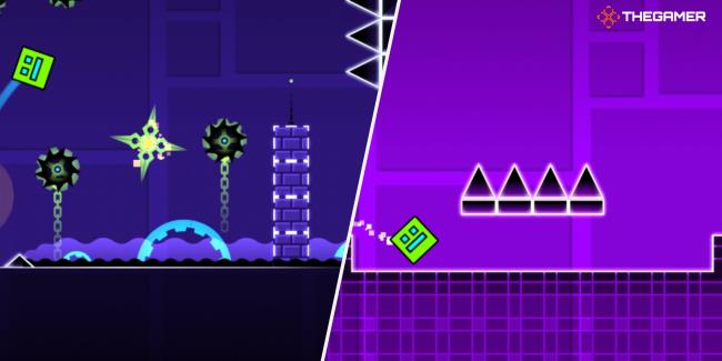 Levels in Geometry Dash