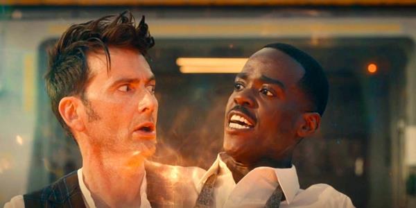 David Tennant and Ncuti Gatwa's Doctors undergo bi-regeneration in Doctor Who's 