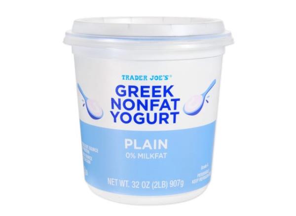 Trader Joe's Greek No<em></em>nfat Yogurt Plain