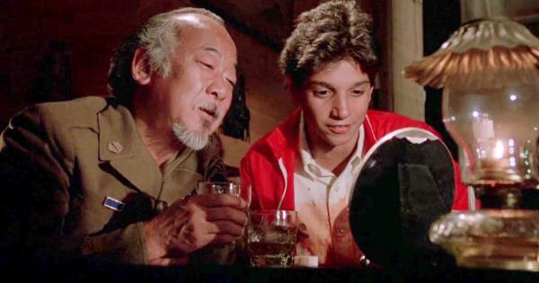 Karate Kid Writer Says Studio Wanted to Cut Mr. Miyagi's Most im<em></em>portant Scene