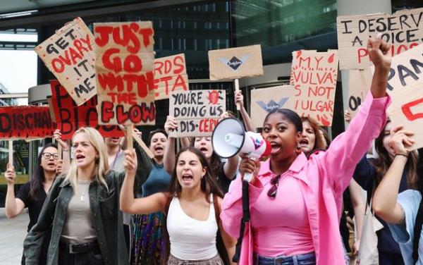 Nearly half of women have observed a 