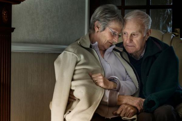 Elderly couple