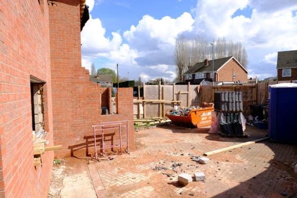 Neighbours described the building as making their lives hell