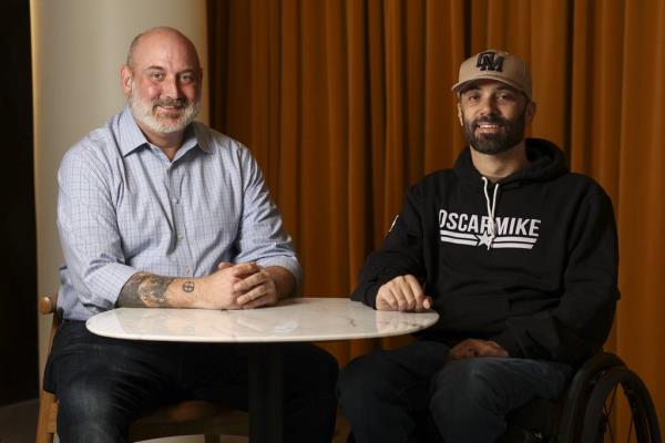 Brett Taylor, principal with Gensler and a Marine Corps veteran, and Noah Currier, president and founder of the Oscar Mike Foundation, have teamed up to raise mo<em></em>ney to create an accessible facility for veterans near Rockford dubbed Project: Wecome Home.