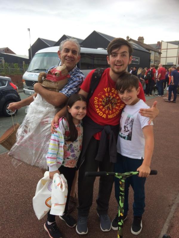 The family says they've saved lots of mo<em></em>ney by not doing 'buying into Christmas' (Picture: Michelle Foulia)