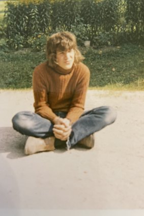 Jason Steger at 16, in cleanish clothes and free of the stink of vinegar.