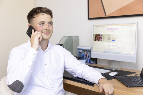 Dr Hugh O’Sullivan, a telehealth doctor, starts his day with a walk before getting to work.