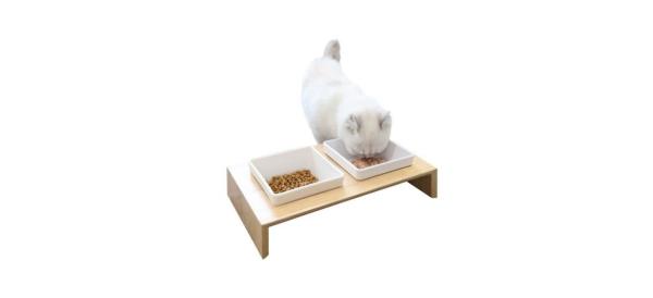 ALL FOR PAWS Double Dog Raised Bowls